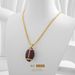 Hip hop accessories niche personality exaggerated football pendant necklace_ipsvogv.com