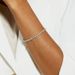 new S925 Sterling Silver Moissanite Bracelet Women's Single Row Surrounded By Diamonds Hand Jewelry Simple Fashion Personality_ipsvogv.com