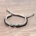 Alloy Tai Chi Woven Bracelet Couple Set with Diamond Woven Bracelet_ipsvogv.com