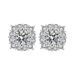 Live broadcast round square bag four high carbon diamond female ins heart shaped pure silver needle 5A zircon six claw_ipsvogv.com