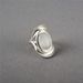 New Niche Veil With Frosted Texture And Cat's Eye Stone Opening, Adjustable Ring, Unique Personality, Trendy Ring For_ipsvogv.com