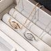 Women's Jewelry V Gold Light Luxury Soul Smooth Bracelet Eye Devil Eye Ins Celebrity Star Same Clavicle Chain_ipsvogv.com