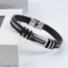 New Men's Stainless Steel Silicone Bracelet Hip-Hop Fashion Versatile Couple Bracelets_ipsvogv.com
