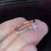 Sanjie simple S925 silver plated simulated zircon ring, please order a wedding ring_ipsvogv.com