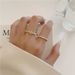 Zircon Pearl For Women, Versatile, Fashionable, Niche Design, Cool Style, Adjustable Opening, Index Finger Ring_ipsvogv.com
