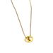 Full Body 【 Titanium Steel 】 Love Circle Ring Minimalist Gold Necklace In The Furnace For Women's Ins Mesh Red 【 】_ipsvogv.com