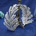 Women’s Jewelry Set Fashion Handmade Headdress Bridal Headband Rhinestone Claw Chain Hair Accessories Double Row Drill Wedding Party Accessories_ipsvogv.com