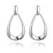 Women’s Jewelry Set Fashion Hot Sale Real Gold Brass Electroplating Simple And Versatile Geometric Teardrop Shaped Earrings High Grade Earrings_ipsvogv.com