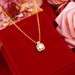Women's Accessories Temperament Jewelry Set Diamond Double Necklace Set_ipsvogv.com