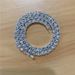 Hip Hop Inlaid Zircon Row Necklace INS Water Diamond Multiple Specifications Tennis Chain_ipsvogv.com