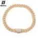 8mm Single Row Full Diamond Cuban Chain Hip-Hop For Men High-End Zircon Bracelet Accessories_ipsvogv.com