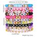 New Taylor Fans Soft Clay Bracelet Bohemian Beach Suit Colorful Letter Bracelet_ipsvogv.com