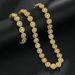 Jewelry Alloy Full Rock Candy Men's Cool Hip-Hop Diamond Cuban Chain Necklace Accessories_ipsvogv.com