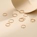 Jewelry Ins Joint 10 Piece Set Simple Wind Element Fried Dough Twists Sequin Ring Female_ipsvogv.com