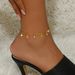 Minimalist Diamond Pendant Necklace - Simple Plated Clavicle Chain For Women_ipsvogv.com