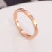 Men And Women's Jewelry Simple Fashion Titanium Steel Ring Three Diamond Index Finger Couple Personality String Diamond Ring Trendy Jewelry_ipsvogv.com