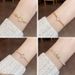 Gold Series Unique Personality Trendy Zircon Bracelet Light Luxury Versatile Design Simple High-end Sense Jewelry_ipsvogv.com