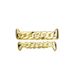Unisex Jewelry Fashion braces glossy upper and lower personalized gold teeth Cosplay men and women trendy accessoriesHIPHOP tooth_ipsvogv.com