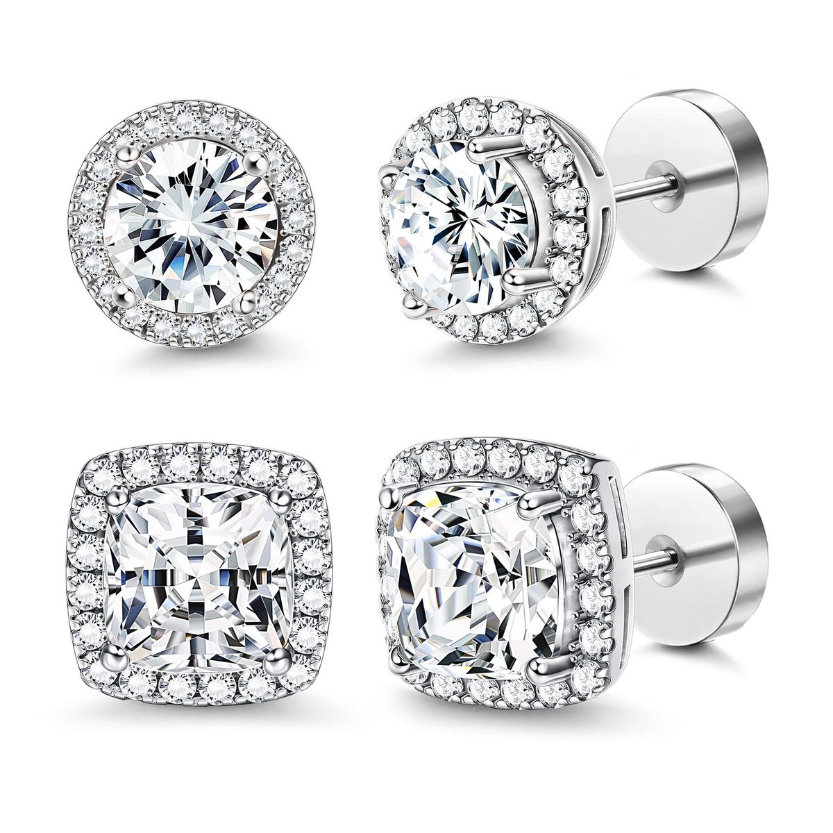Women’s Jewelry Set Fashion Hot Sale Real Gold Brass Electroplating Inlaid With Zircon Starry Sky Luxury Ladies High End Earrings Set_ipsvogv.com