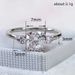 Cao Shi's Generous Temperament Four Claw Zircon For Women's Simulated Wedding Micro Inlaid Ring, Fashionable And_ipsvogv.com