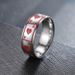 Fashionable Spades, Cardinals, A Titanium Steel Ring, Fashion, Playing Card Couples, Ring Handicrafts_ipsvogv.com