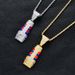 Unisex Necklace Men's Personality Creative Micro Inlaid Zircon Razor Pendant Trendy Brand Clipper Pendant Hiphop Accessories_ipsvogv.com