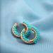 Unisex Simple Small Earrings Temperament Ear Clips Personality Ear Bone Earrings Turquoise Ear Clips Earrings Trendy Jewelry_ipsvogv.com