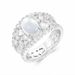 1431 People's New 【 Collection 】 Chinese Style Glass Egg Face Ring, Zircon Round Jadeite Temperament, Simple And 【 】 Ring, Temperament,_ipsvogv.com