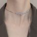 people 16000 Praise High End Zircon Wheat Ear For Women's Fashion, Niche Design, Adjustable Collarbone Chain, !_ipsvogv.com