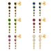 Women's Jewelry S925 Silver Needle Chain With Diamond Earrings And Earrings Creative And Versatile Simple Zircon Micro Inlaid Earring Accessories_ipsvogv.com