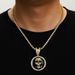 Hip Hop New Product Drip Oil Alloy Pendant Personalized Cool 3D Skull Necklace Men's Jewelry_ipsvogv.com