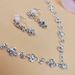 Simple Fashion Jewelry Set Bridal Necklace Temperament Jewelry 425 Earrings Fashionable And Versatile_ipsvogv.com