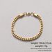 Fashion Thick Chain Titanium Steel Four-Sided Geometric Reversible Square Three-Dimensional Bracelet For Men And Women_ipsvogv.com