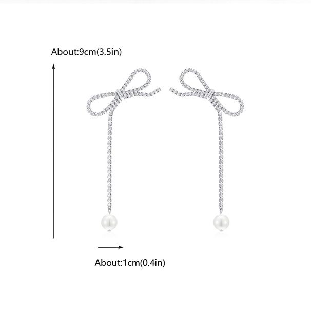 Simple high end earrings light luxury temperament bow niche personality design earrings temperament earrings_ipsvogv.com