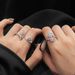 New Product: Super Fairy Princess Pink Zircon Sparkling Diamond Starry Small Star Design Open Light Luxury High End Ring_ipsvogv.com