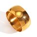 Women's Jewelry Fashion Simple Light Luxury Titanium Steel Bracelet Personality Exaggerated Smooth Stainless Steel Plated K Bracelet Jewelry_ipsvogv.com
