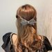 Bow clip headdress diamond girl hairpin net celebrity retro same style headband hair accessories female_ipsvogv.com
