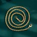 Stainless Steel Hip Hop Necklace Personality Temperament Ins Trend Cool Fashion Twisted Necklace Tide_ipsvogv.com