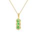 Internet Celebrity's Same Green Pea Titanium Steel Necklace For Women's Fashion, Simple And Niche Design, With A Sense_ipsvogv.com