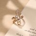 Instagram Design Pins, Five Pointed Star Fashion Internet Celebrity, Small Crowd, Adjustable Opening Index Finger Ring,_ipsvogv.com