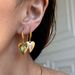 Unisex Spring And Summer INS Retro Gold Plated Sweet Small Fragrance Style Colorful Ear Hook Earrings_ipsvogv.com