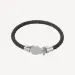 new Fashion brand Horseshoe Cable Bracelets White Gold Plated Black sier Bracelet For Men Women Accessories Jewelry_ipsvogv.com