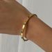 Women's Jewelry Stainless Steel Green Zircon Bracelet High Version Buckle Bracelet Titanium Steel Hand Jewelry Bracelet_ipsvogv.com