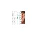 Women’s Jewelry Set Fashion Hot Sale Real Gold Brass Electroplating Fashion Inlaid Green Zircon Earrings Set_ipsvogv.com