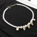 Original Design Hip Hop Eave Pearl Diamond Skull Necklace Men And Women Trendy Personality Sweater Chain Accessories_ipsvogv.com