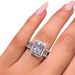Sanjie Strength Boutique Zircon Engagement Wedding Ring Women's Evening Party Jewelry_ipsvogv.com