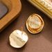 Fashionable Double-layer Irregular Geometric Circular For Women With A Sense Of Luxury, Fashionable And Colorfast Silver_ipsvogv.com