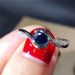 Cao Shi Live Broadcast Stars Same Creative Twist Arm Heart Eight Arrow Zircon Female Engagement Ring_ipsvogv.com