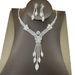 Women’s Jewelry Set Fashion Jewelry Inlaid Crystal Rhinestone Claw Chain Tassel Long Wedding Bridal Necklace Earrings Set_ipsvogv.com