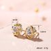 Cao Shi's French Style Floral Trendy Summer Design Feel. Earrings With A Four Leaf Clover Temperament And Earrings_ipsvogv.com